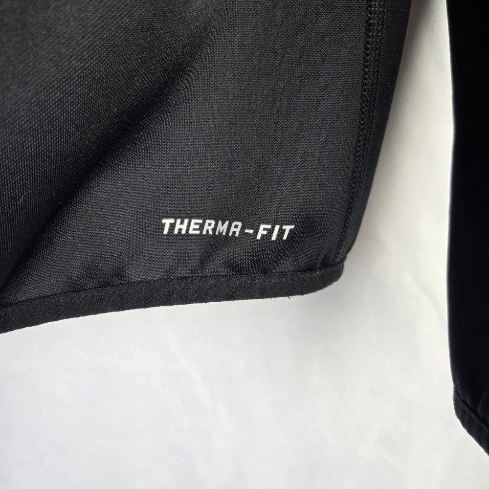 Nike All Time Full Zip Therma Training Hoodie Black 683656-010 Womens Medium